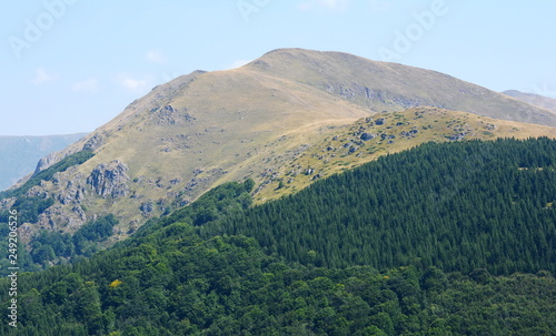 Midzor Mountain  in Serbia, Europe. Beautiful Serbian landscape. photo