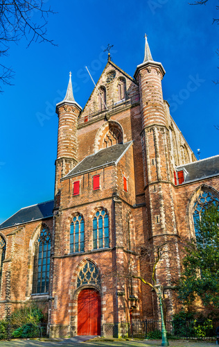 The Pieterskerk, a late-Gothic church in Leiden