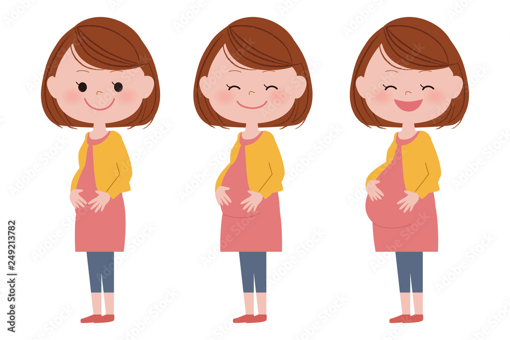 妊婦さん 赤ちゃんの成長 妊婦さん 赤ちゃんの成長