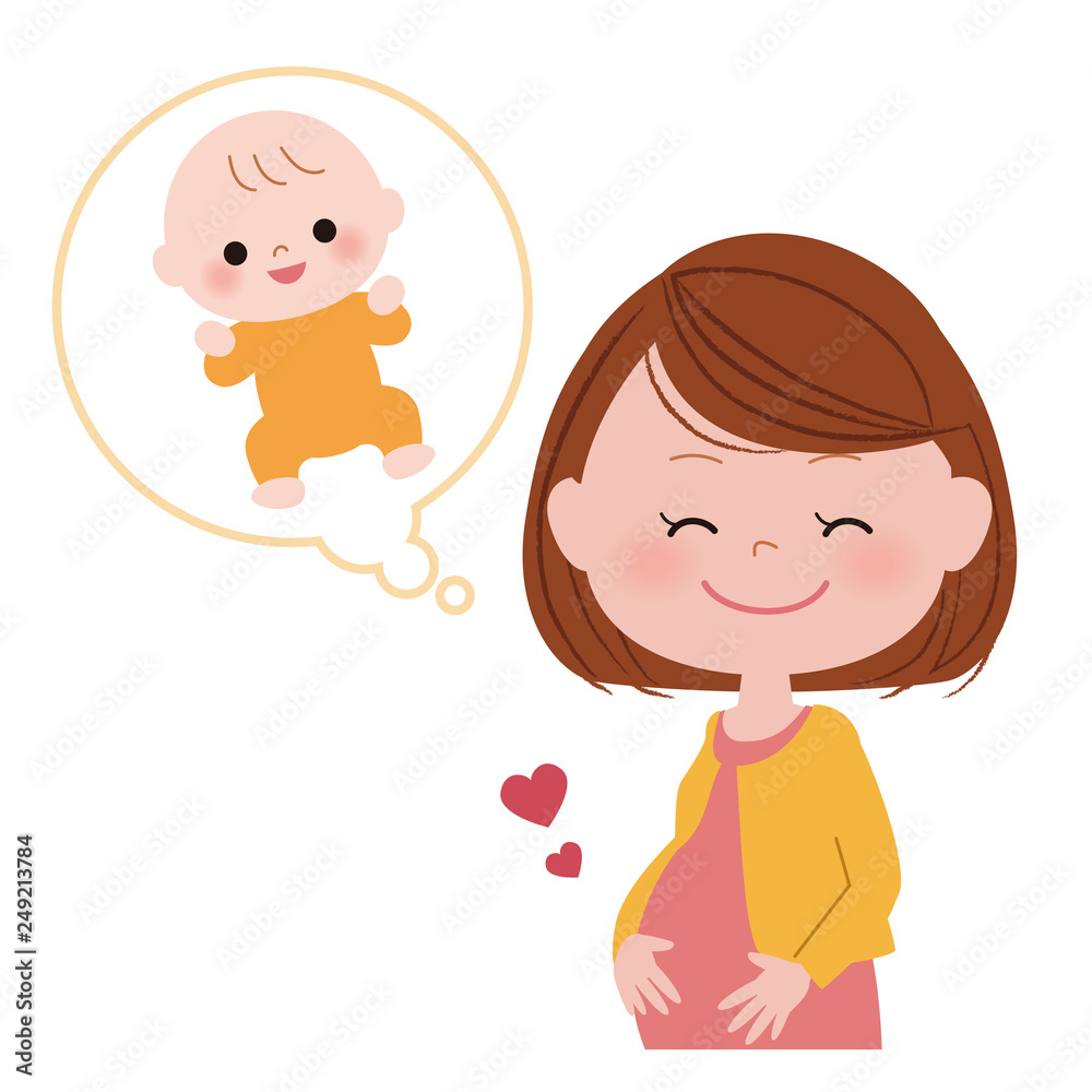 妊婦さん 赤ちゃん 笑顔 妊婦さん 赤ちゃん 笑顔