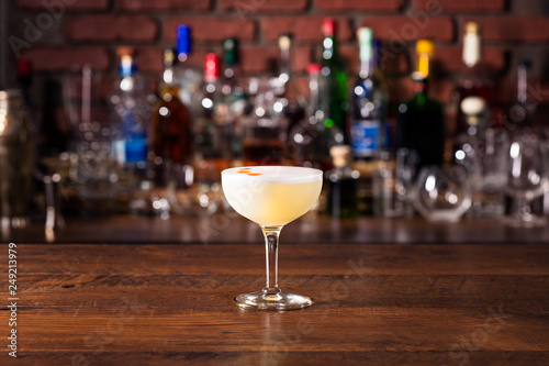 Refreshing Pisco Sour Cocktail