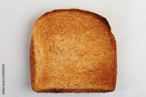 Brown toasted bread