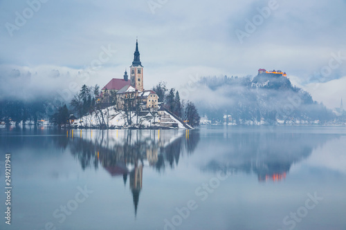 Lake Bled ,Slovenia, Europe photo