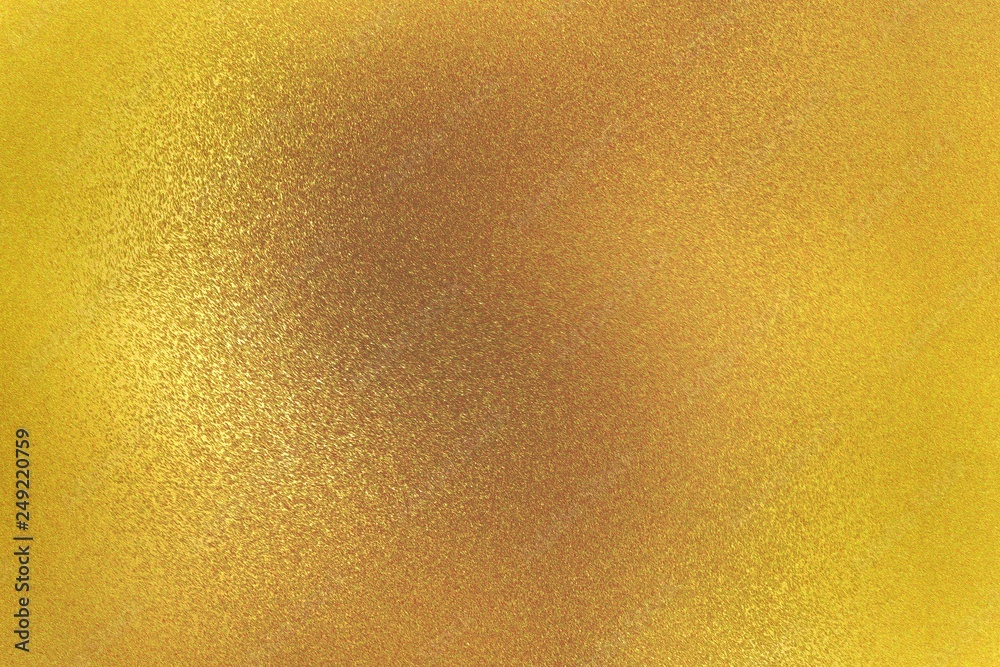 Glowing gold wall wave surface, abstract background Glowing gold wall wave surface, abstract background