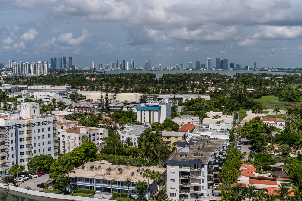 Miami Beach Aerial View