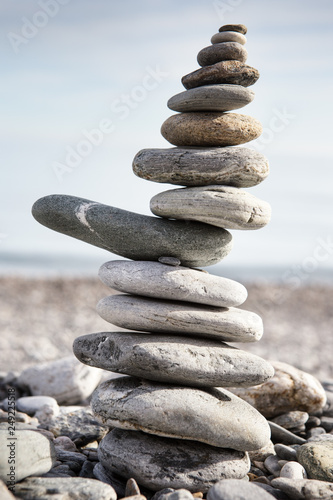 balancing stone on top of each other