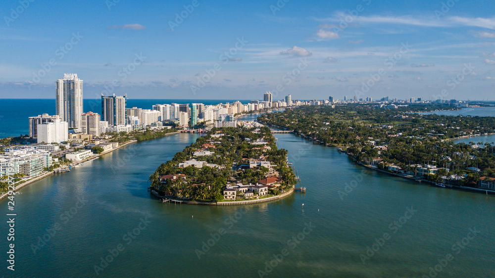 Fototapeta premium Miami Beach Cityscape