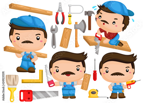 Carpenter Image Set