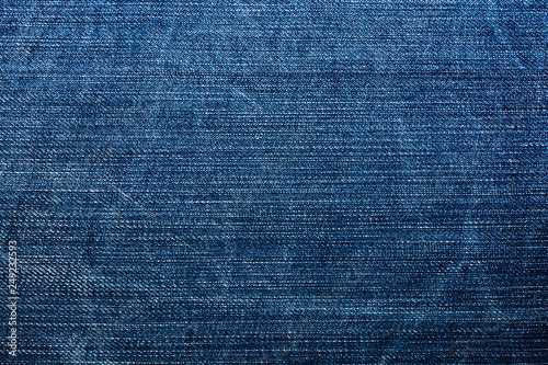 Denim texture for background.Blue jeans
