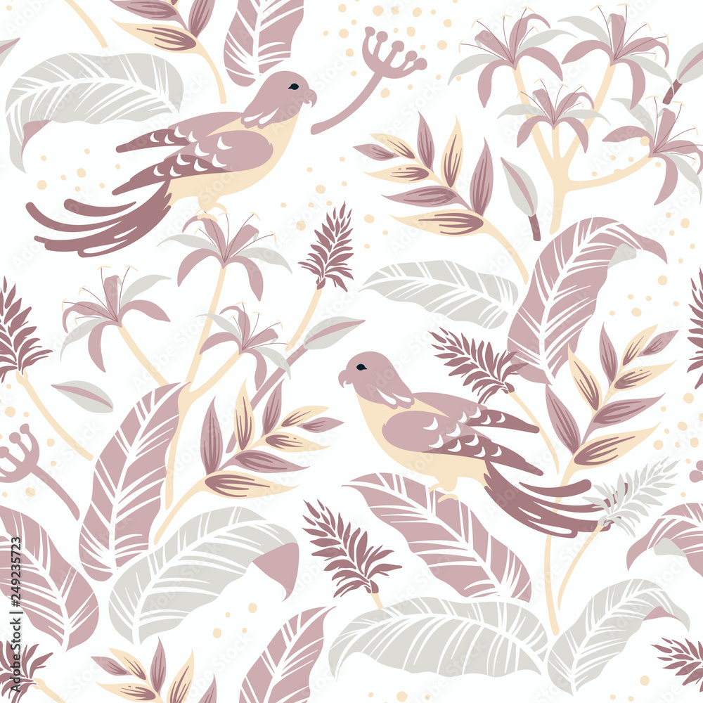 Birds in the nature design Birds in the nature design