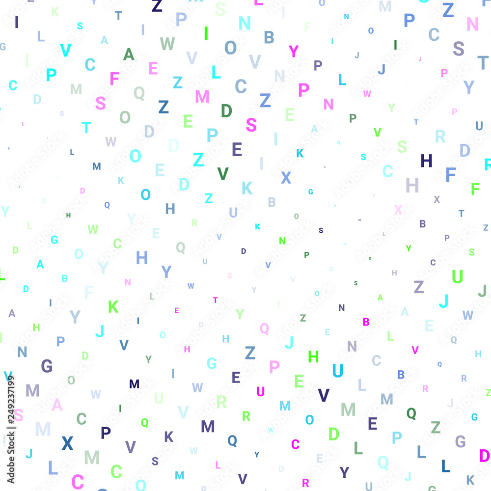 Abstract texture with letters. Abstract texture with letters.
