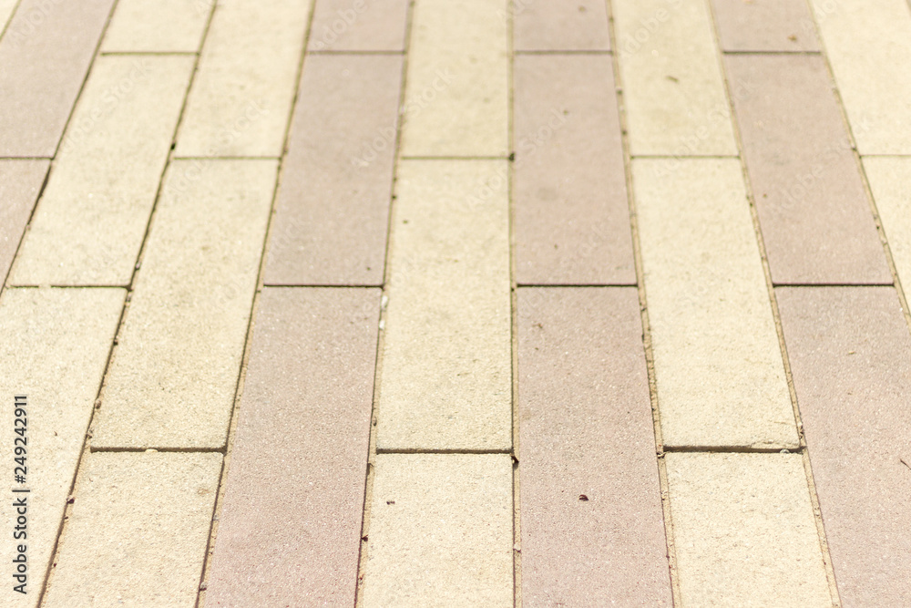 Obraz premium Empty Large Concrete Ground