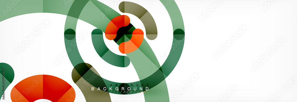 Circular lines design background Circular lines design background