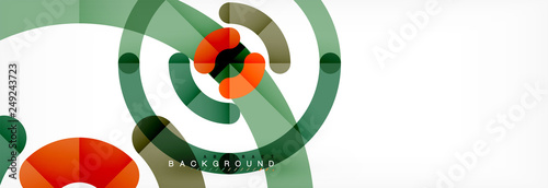 Circular lines design background