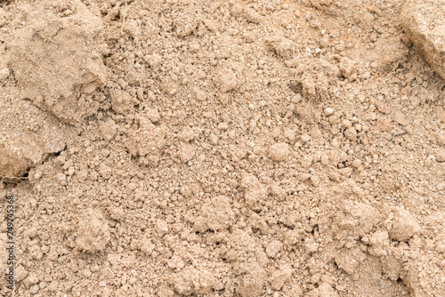 texture of dry soil