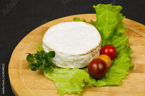 Delicous camembert cheese
