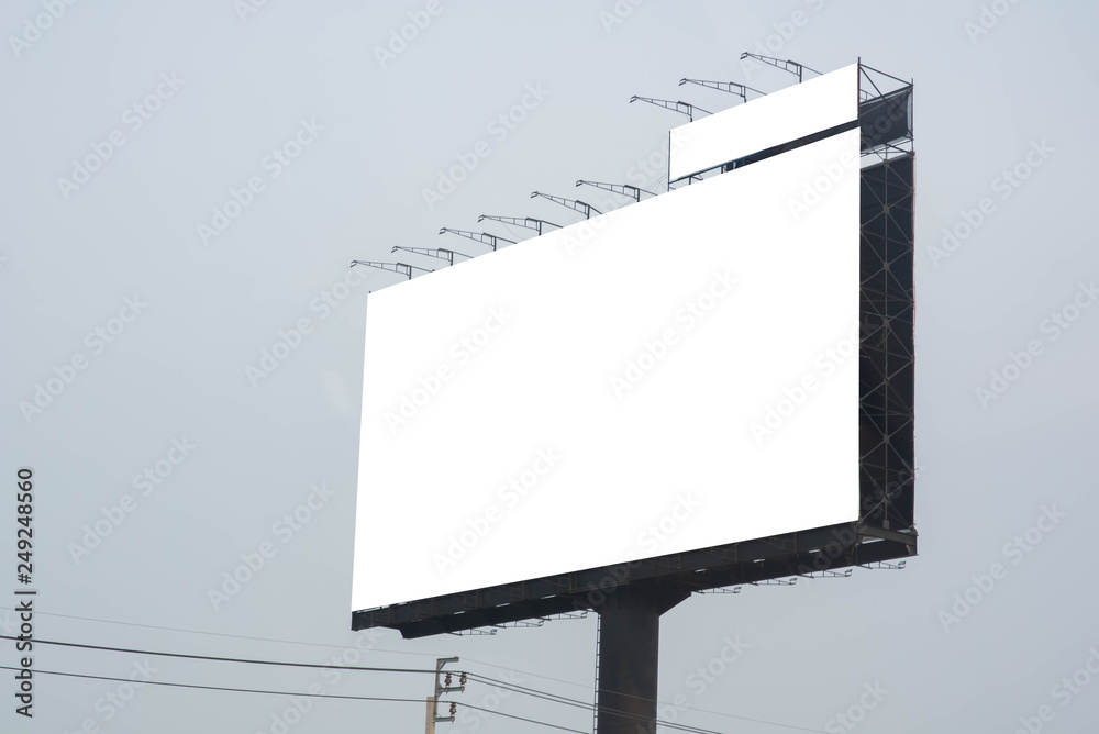 Obraz premium Blank billboard for advertisement.