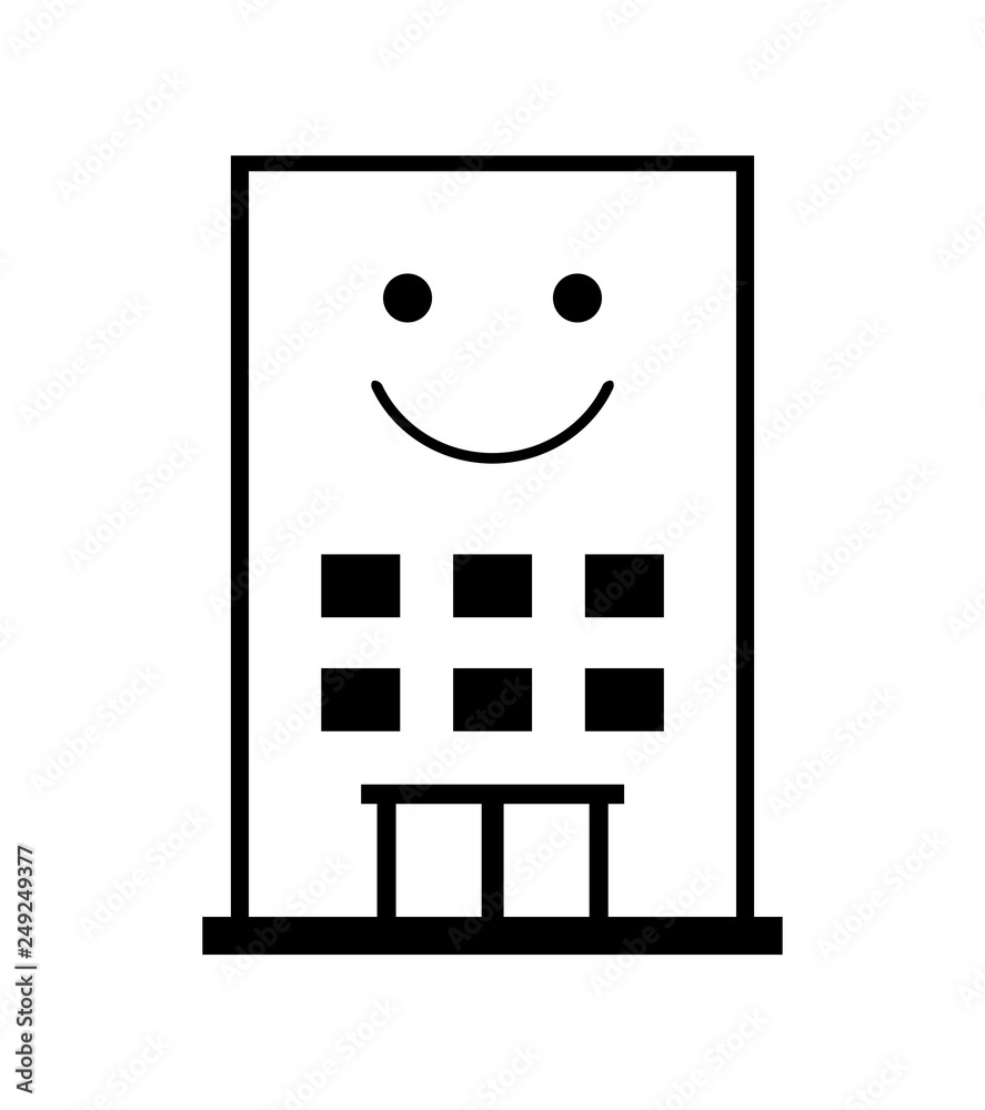 ビルのキャラクター ビルのキャラクター