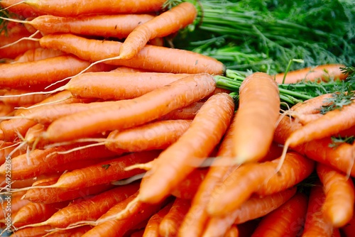 market carrots on sale