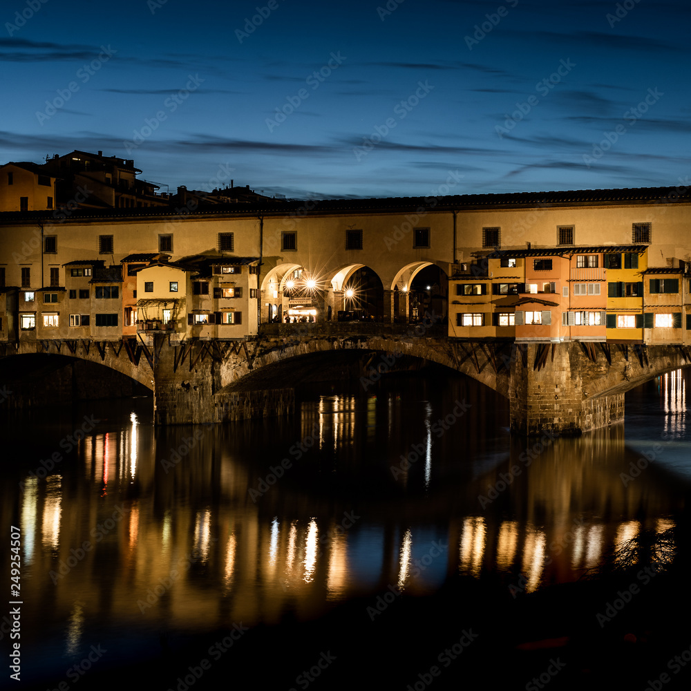 Obraz premium Most złotników - Włochy- Florencja