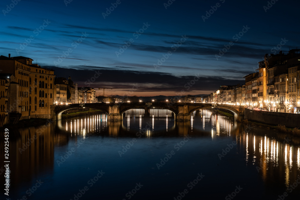 Florence bridge landscape
