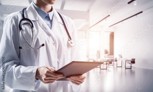 Wallpaper Mural Contemporary gadgets for medical employee Torontodigital.ca