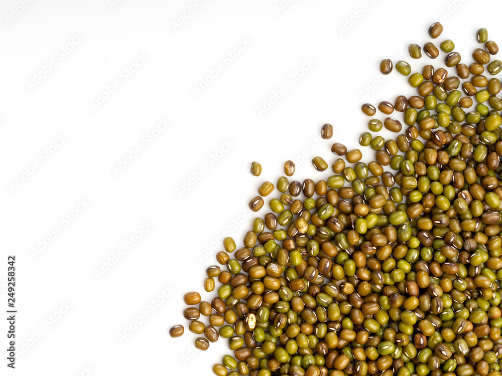 Green bean or mung bean background Green bean or mung bean background