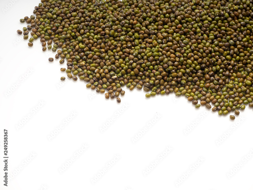 Green bean or mung bean background Green bean or mung bean background