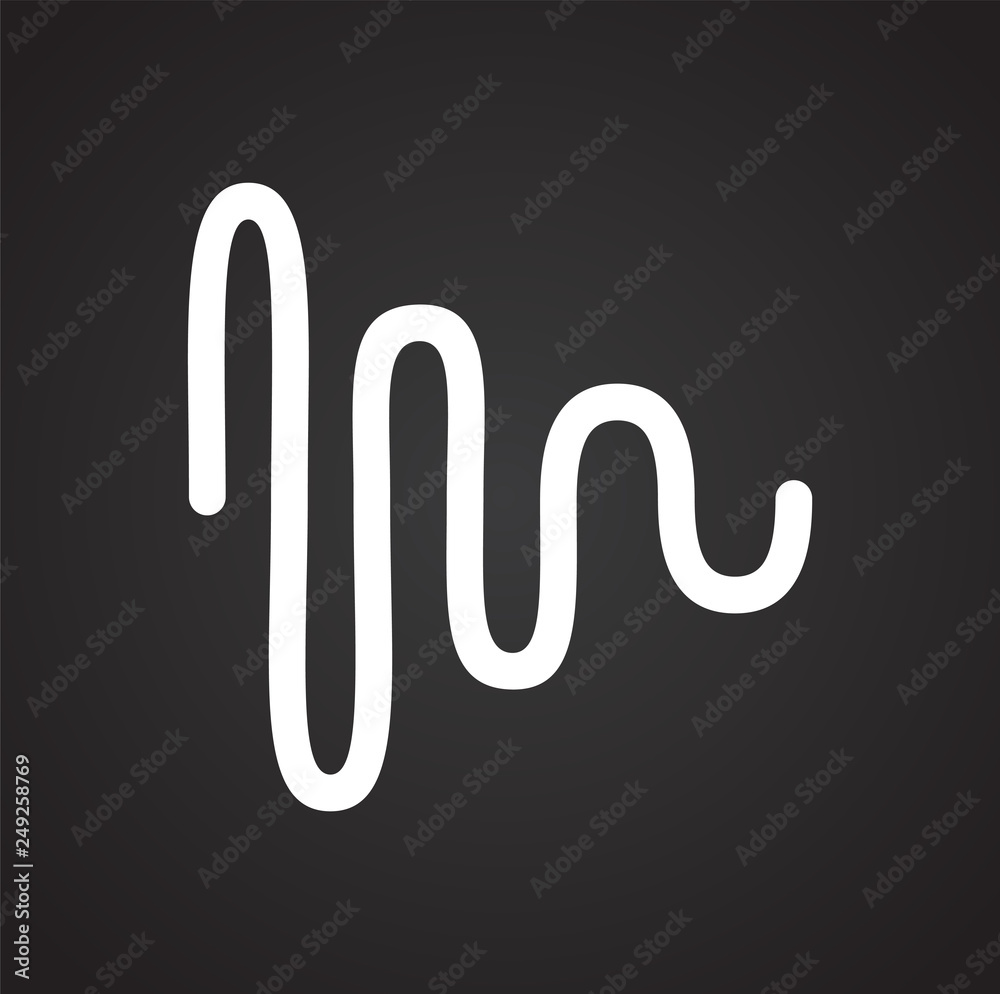Equalizer icons on black background for graphic and web design, Modern simple vector sign. Internet concept. Trendy symbol for website design web button or mobile app Equalizer icons on black background for graphic and web design, Modern simple vector sign. Internet concept. Trendy symbol for website design web button or mobile app