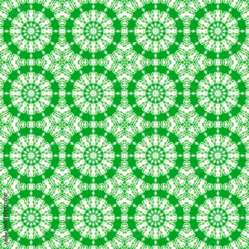 green pattern background sy...