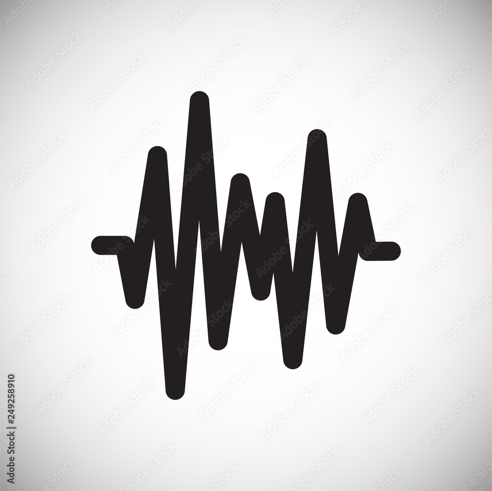 Equalizer icon on white background for graphic and web design, Modern simple vector sign. Internet concept. Trendy symbol for website design web button or mobile app