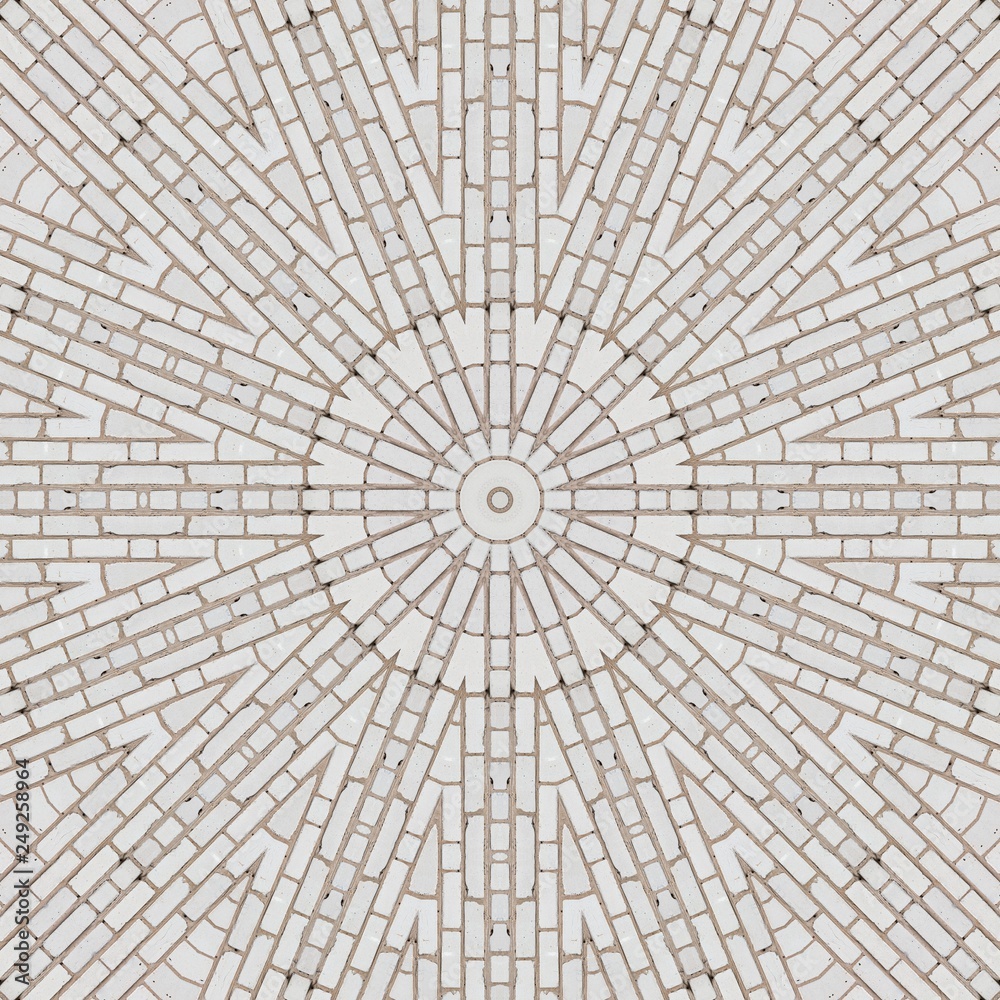 tiles pattern kaleidoscope abstract blocks. boohoo.