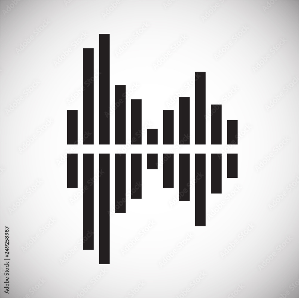 Equalizer icon on white background for graphic and web design, Modern simple vector sign. Internet concept. Trendy symbol for website design web button or mobile app Equalizer icon on white background for graphic and web design, Modern simple vector sign. Internet concept. Trendy symbol for website design web button or mobile app