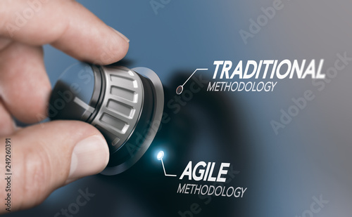 Changing Project Management Methodology From Traditional to Agile PM photo