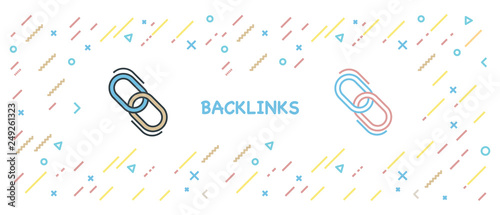 BACKLINKS ICON CONCEPT