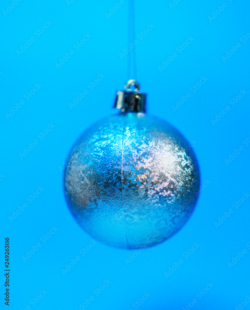 Christmas ball. Ball in the air. Christmas ball. Ball in the air.