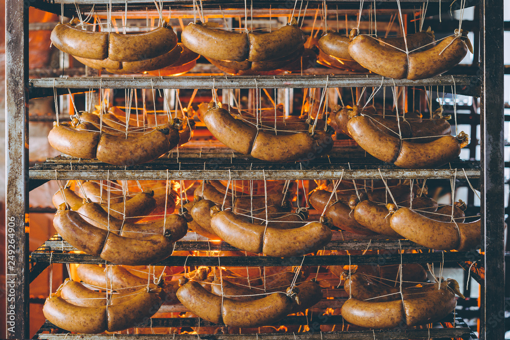 sausage meat factory