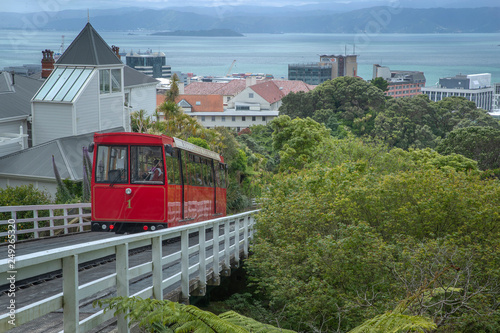 Cable train Wellington New Zealand