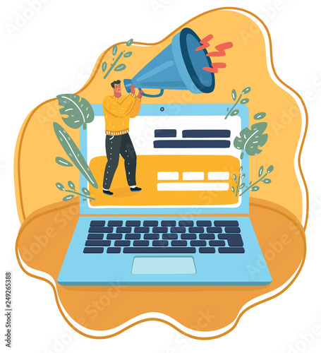 Online Advertising man