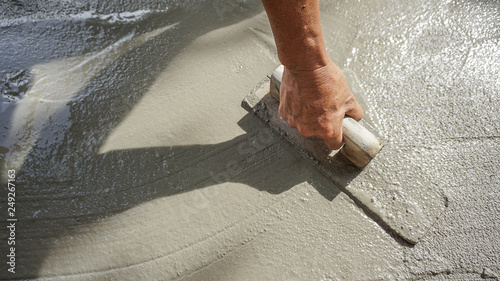 construction - plasterer concrete © grooveriderz