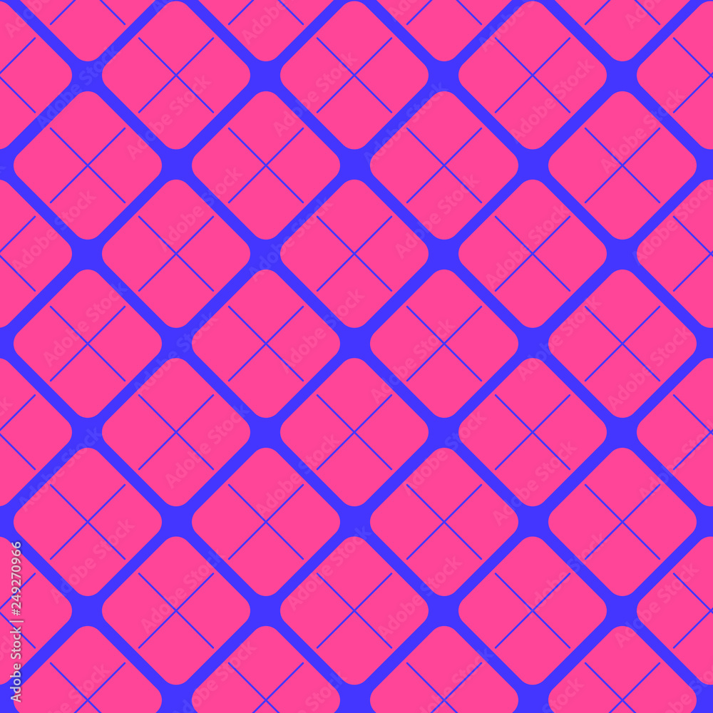Fototapeta premium vector seamless geometric rhombus background