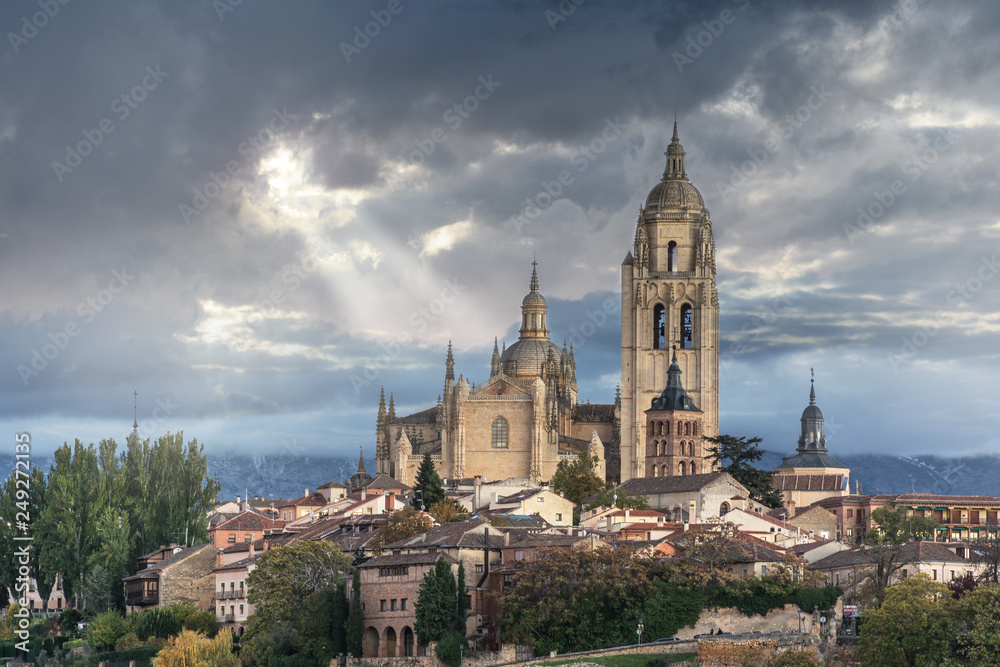 Segovia Cathedral, the last Gothic cathedral built in Spain