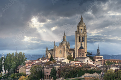 Segovia Cathedral, the last Gothic cathedral built in Spain