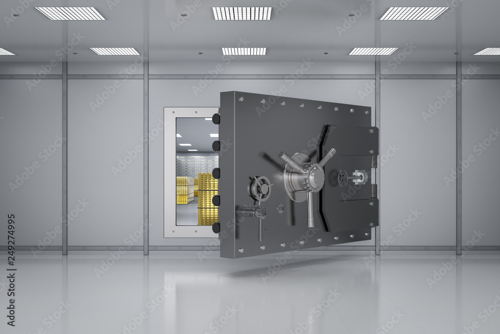 Φωτογραφία Open bank vault