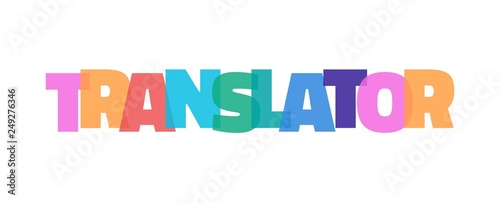 Translator word concept