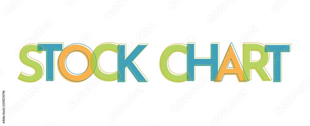 Stock Chart word concept Stock Chart word concept