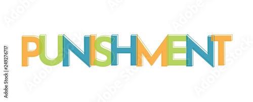 Punishment word concept