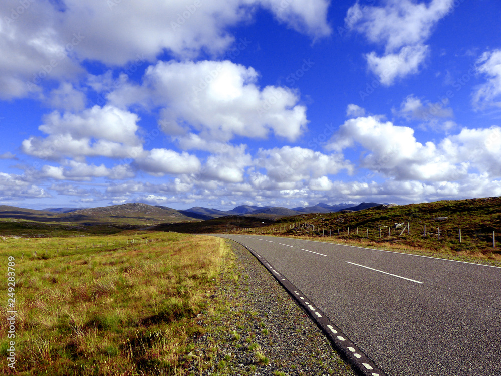 Scotland Road in Glencoe