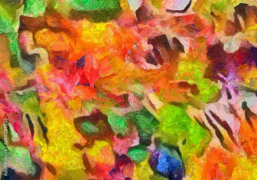 Abstract art painted texture background. Textured oil strokes and splashes on canvas. Simple creativity pattern for design. Close up macro palette in mixed colors. Original grunge backdrop. Abstract art painted texture background. Textured oil strokes and splashes on canvas. Simple creativity pattern for design. Close up macro palette in mixed colors. Original grunge backdrop.
