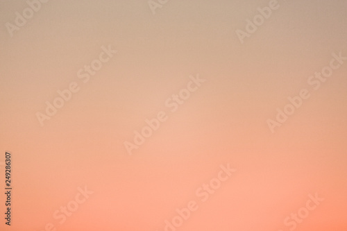 abstract blurred orange color gradient of sunset sky. abstract background, no generate color. natural colors.